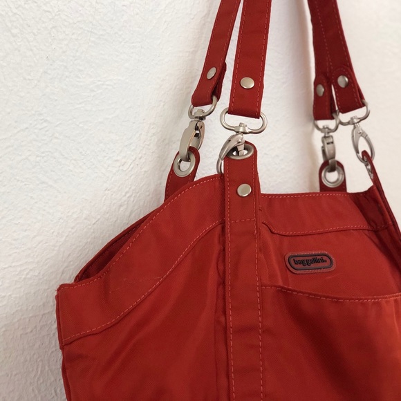 ♦️SOLD♦️Baggallini Orange satchel - Picture 4 of 8